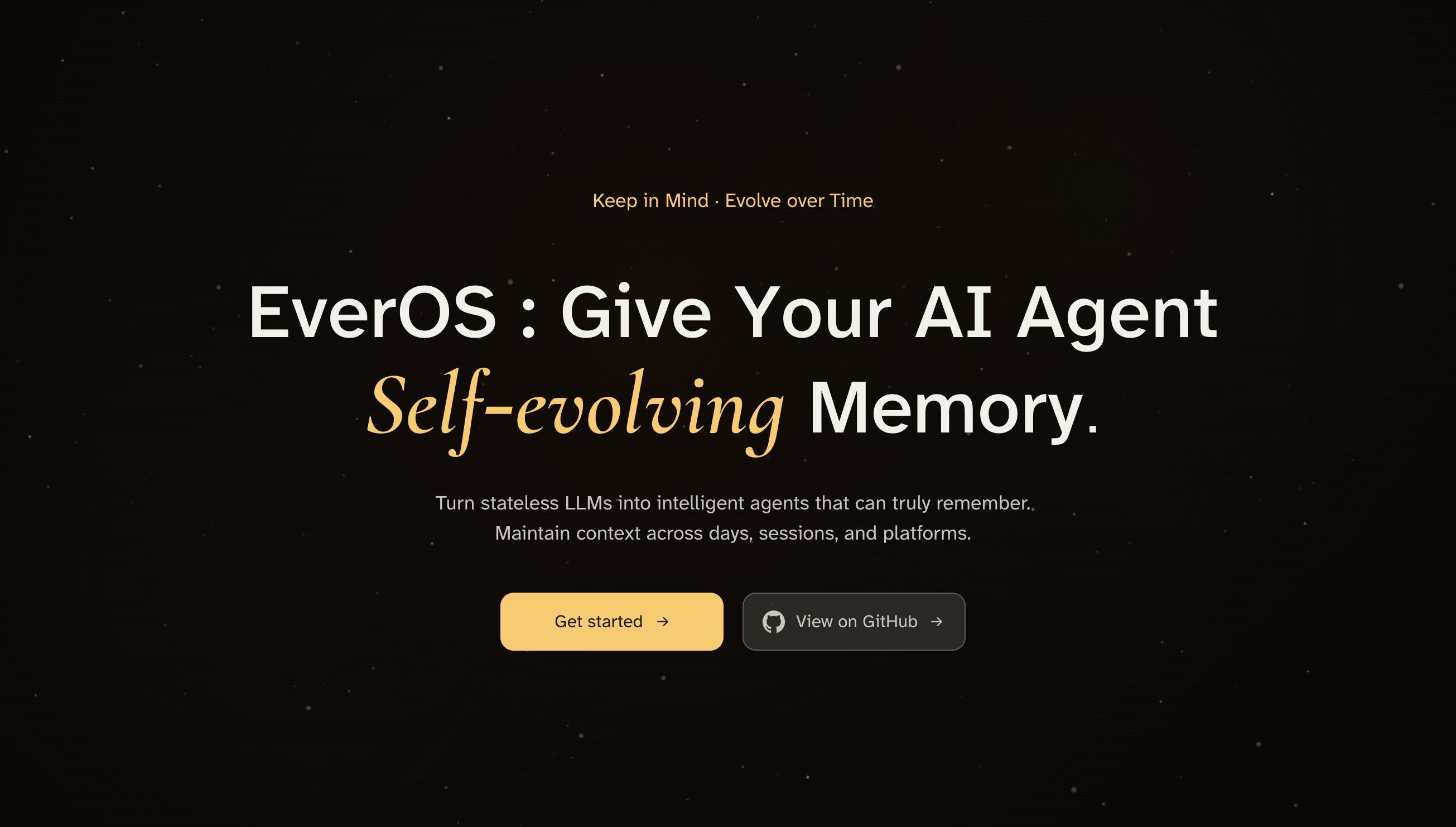 Evermind.ai 会話型およびコンパニオンAI向けのエピソードメモリエンジン