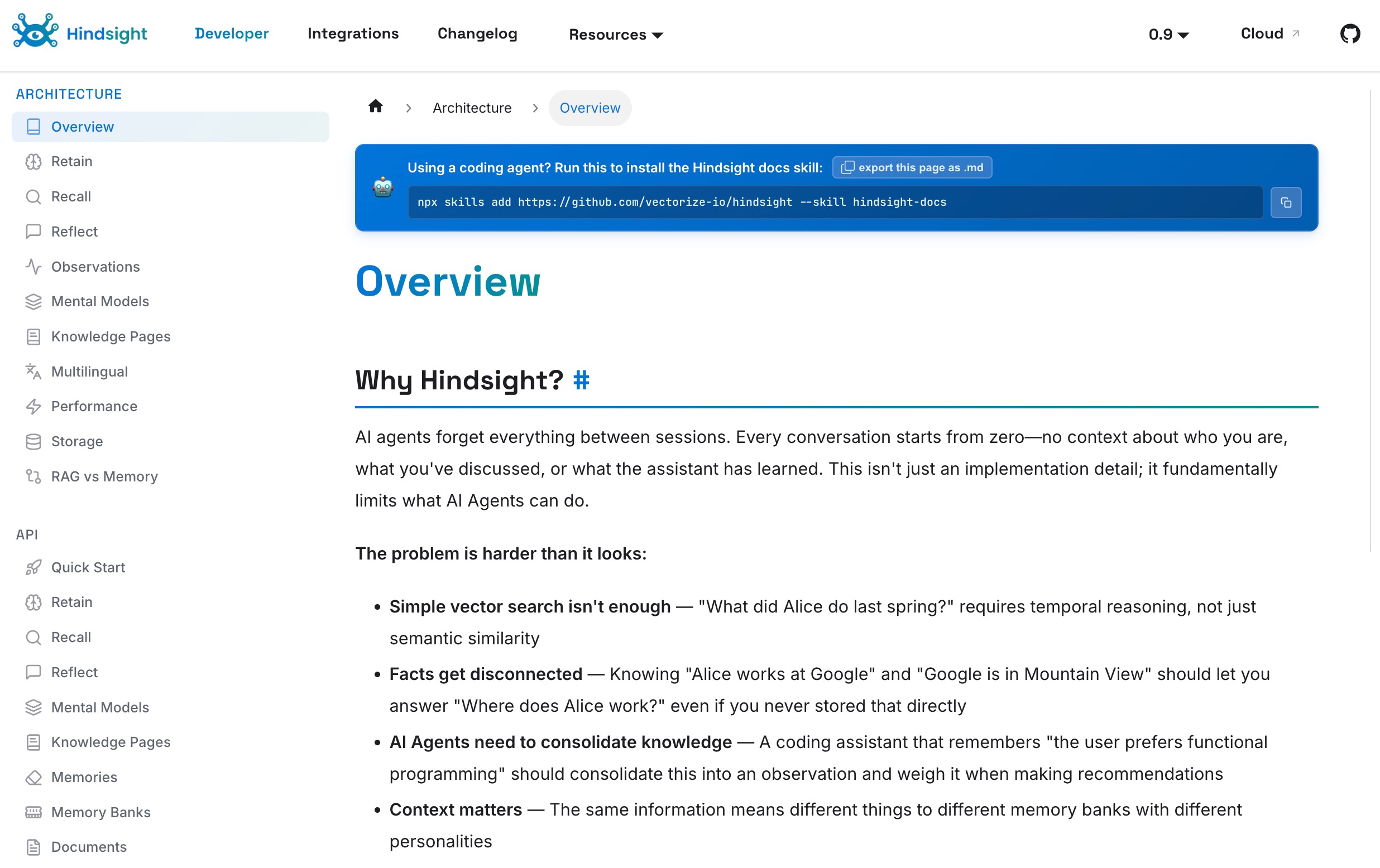過去のインタラクションからエージェントの行動を調整するHindsightの評価フィードバックループ