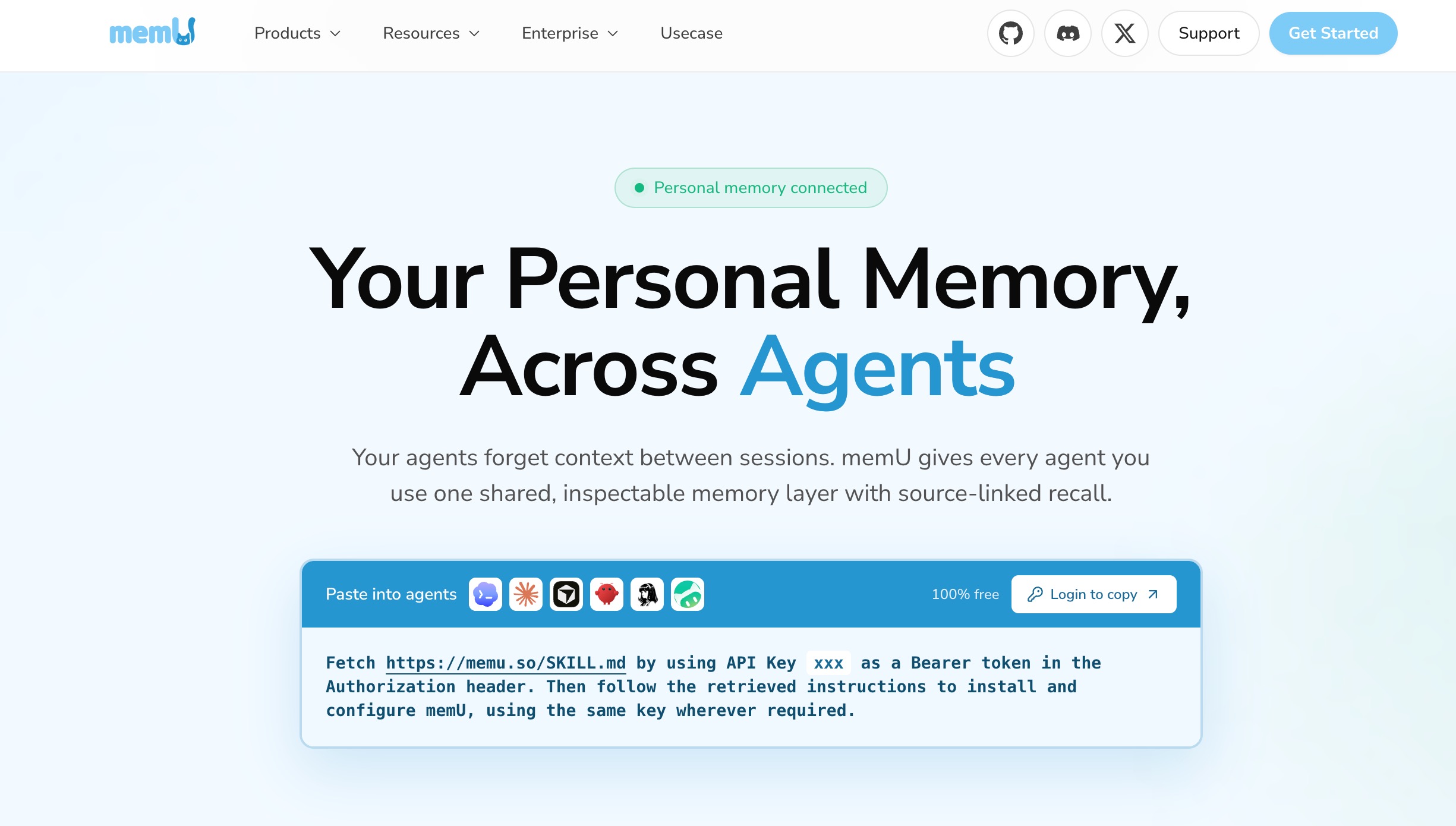 Framework de memoria MemU para compañeros y agentes de IA