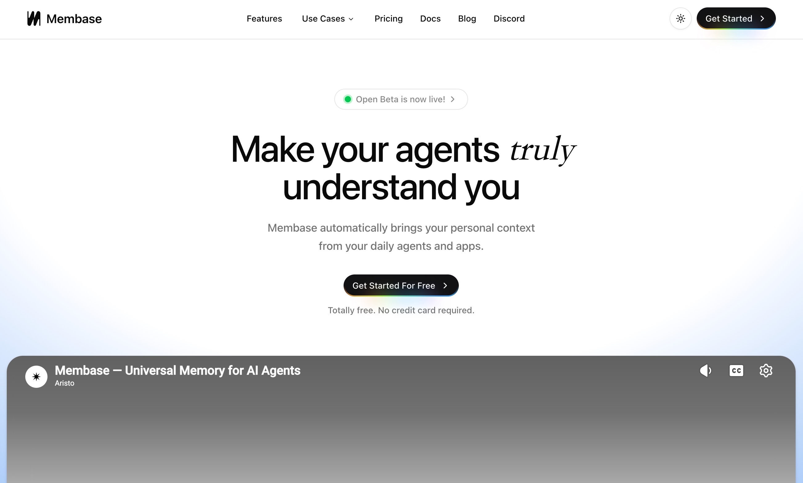 Capa de memoria descentralizada Membase para agentes de IA