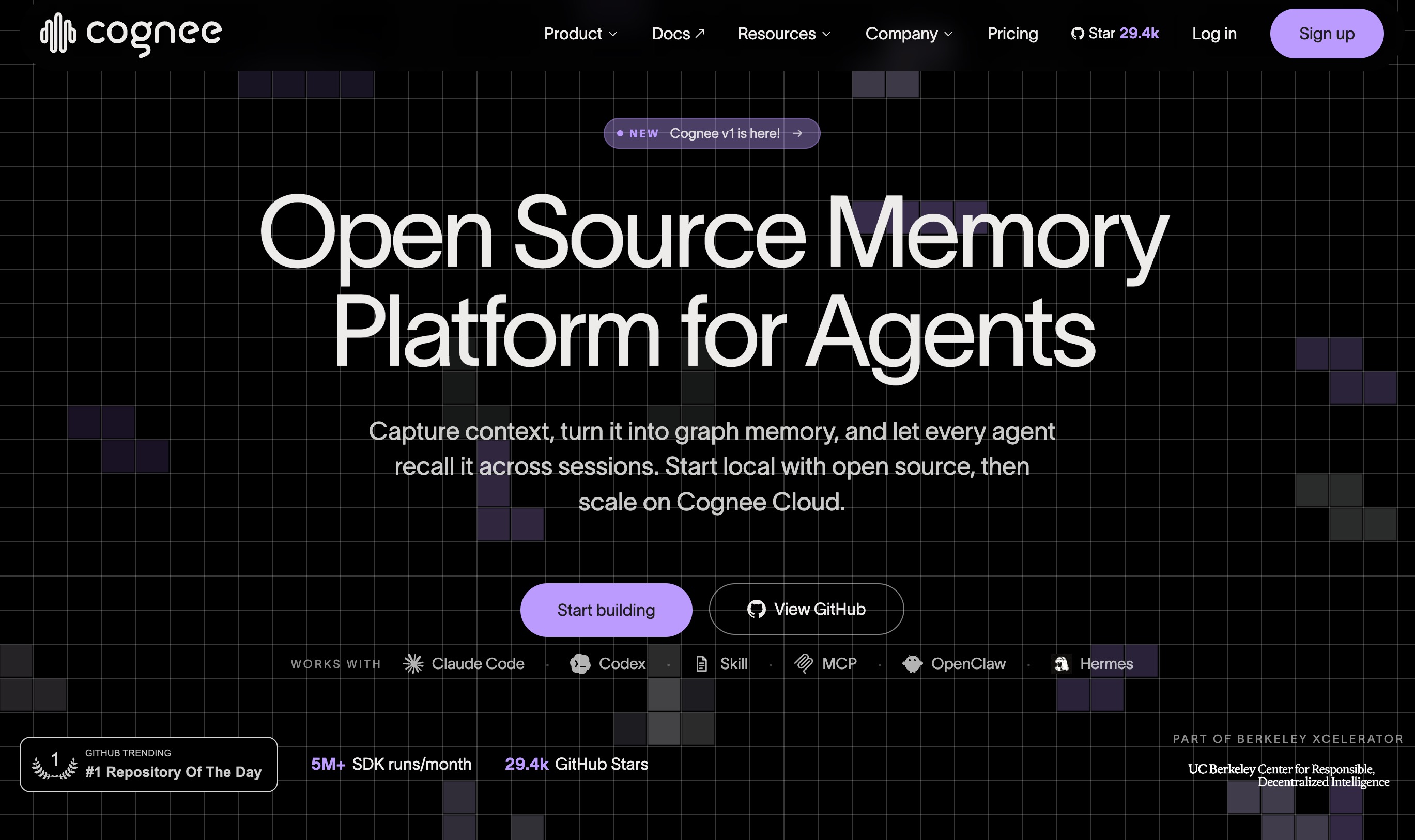 Memoria de grafo de conocimiento Graph-RAG de Cognee para Gemini